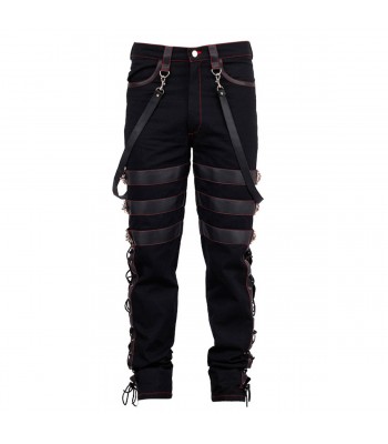 Men Gothic Trousers Pants Steampunk Vintage Cotton Gens Harem Pants 